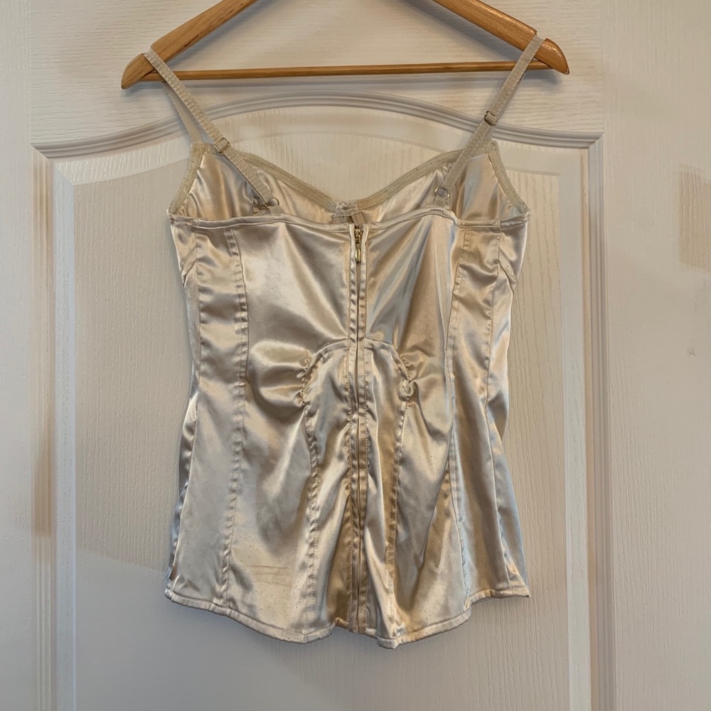 Satin-like Corset - Picture 4 of 8